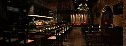 The bar at 207 at the Hard Rock Hotel San Diego.