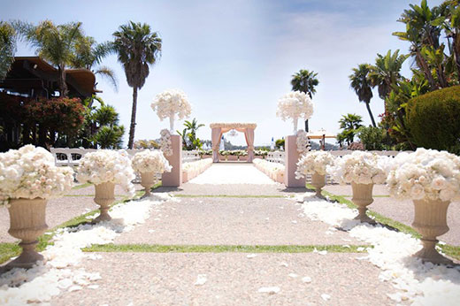 Paradise Point wedding ceremony location