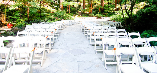 Wedding reception seating