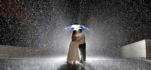 Raining Wedding