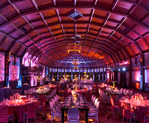 Hotel Del Coronado Wedding Reception in Crown Room